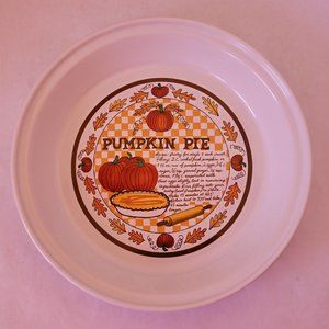 Pumpkin Pie Recipe Baking Dish - Over and Back, Inc. - Indoor Outfitters